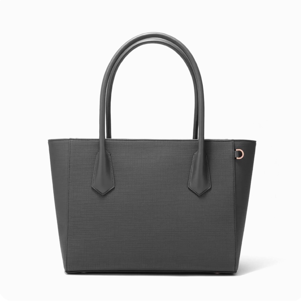 Dagne Dover Signature Tote in Graphite